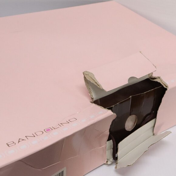 Bandalino Tessi Black Leather Wide Calf Riding Boots Womens Size 8.5 New - Picture 9 of 9